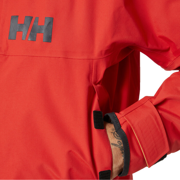 2024 Helly Hansen Mens Skagen Pro Sailing Jacket 34420 - Alert Red